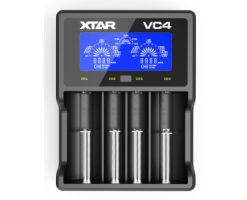 XTAR VC4 Li-Ion/Ni-Mh punjač AA/AAA baterija, LCD zaslon, USB