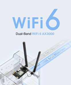 Mercusys AX3000 Wi-Fi 6 Bluetooth 5.2 PCIe Adapter