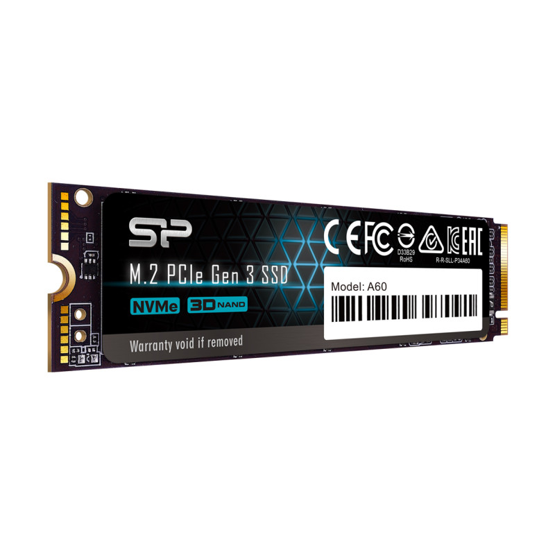 Silicon Power A60 512GB SSD M.2 2280 PCIe NVMe Gen3x4