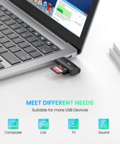 UGREEN čitač memorijskih kartica USB 3.0, TF/SD, crni