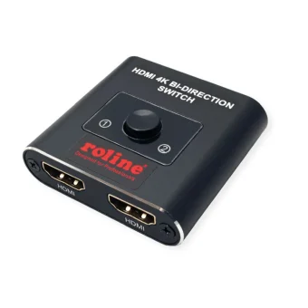 Roline HDMI dvosmjerni preklopnik 4K60 (2 ulaza/1 izlaz)