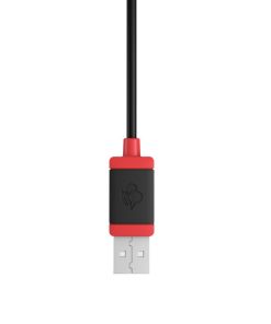 Cherry Stream tiha tipkovnica, USB, crna