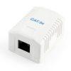 Gembird CAT5E UTP single port surface mount box