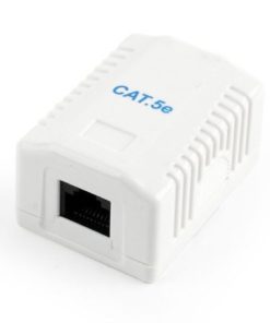 Gembird CAT5E UTP single port surface mount box