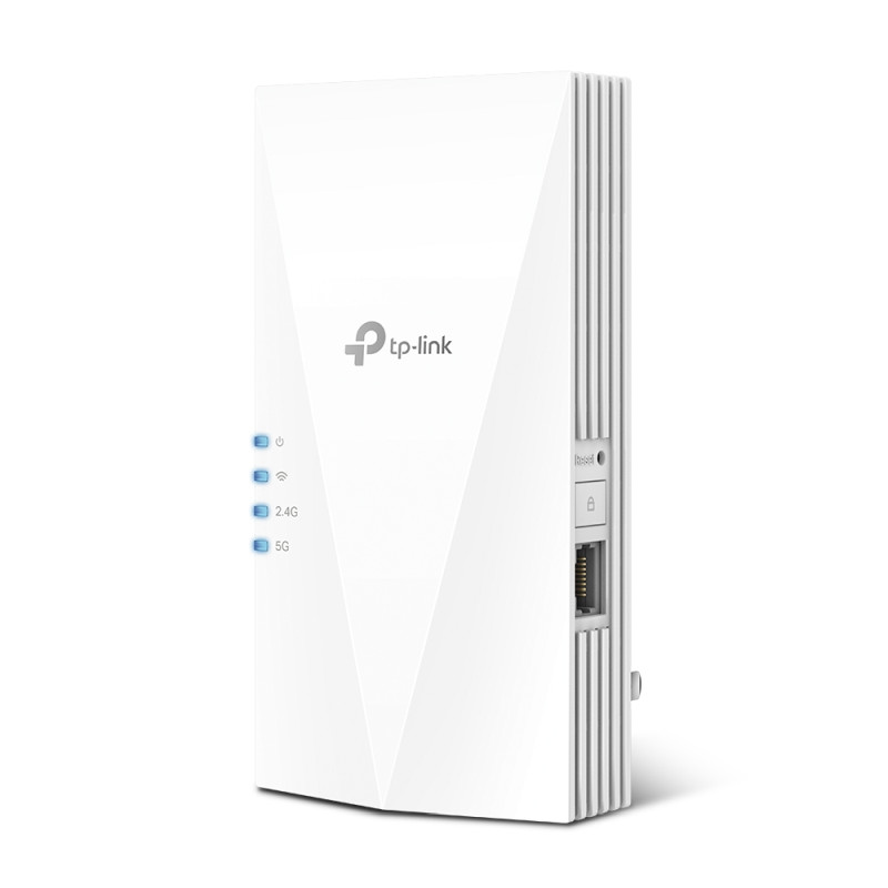 TP-Link AX3000 bežični pojačivač dometa (Wi-Fi 6 Range Extender/AP), Dual Band 574Mbps/2402Mbps (2.4GHz/5GHz), 802.11a/n/ac/ax/b/g/n, 1×G-LAN, 2×interna antena