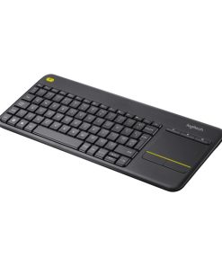Logitech K400 Plus bežična tipkovnica+touchpad, USB, crna (920-008385)