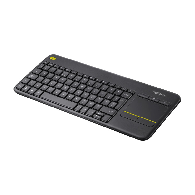 Logitech K400 Plus bežična tipkovnica+touchpad, USB, crna (920-008385)