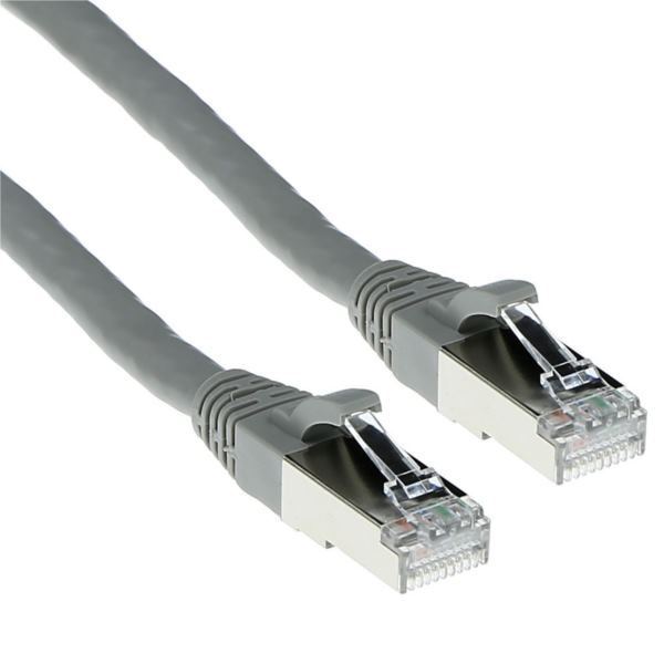 NaviaTec Cat6A S FTP, 26AWG, LSZH, 2m, Grey