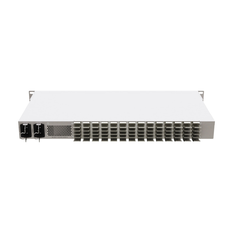 Mikrotik Cloud Router Switch CRS326-4C+20G+2Q+RM, 20x 2.5 GIGABIT Ethernet, 4x Combo ports ethernet 2.5G/10G SFP+, 2x 40G QSFP+, 128 MB DDR2 RAM, 32 MB storage, RouterOS v7 License level 6, 2x AC In
