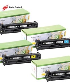 Toner Static Control HP Canon CB540A (125A) BUNDLE