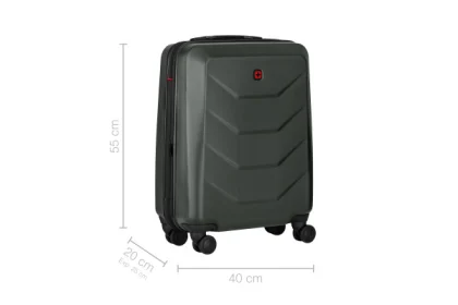 Wenger kofer Prymo Carry-On, 36/43 L, 55×40×20cm, antracit