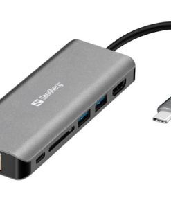 Sandberg USB-C Dock HDMI LAN SD USB,61W