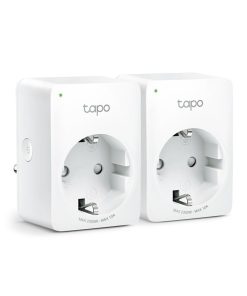 TP-Link Tapo P100-2 WiFi Smart Plug (2 pack) 2.4GHz, 802.11b/g/n, BT4.2, Tapo app, Wi-Fi kontrola, Timer/Schedule postavke, Glasovna kotrola Amazon Alexa/Google Assistant