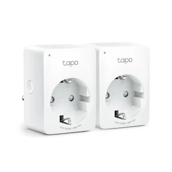 TP-Link Tapo P100-2 WiFi Smart Plug (2 pack) 2.4GHz, 802.11b/g/n, BT4.2, Tapo app, Wi-Fi kontrola, Timer/Schedule postavke, Glasovna kotrola Amazon Alexa/Google Assistant