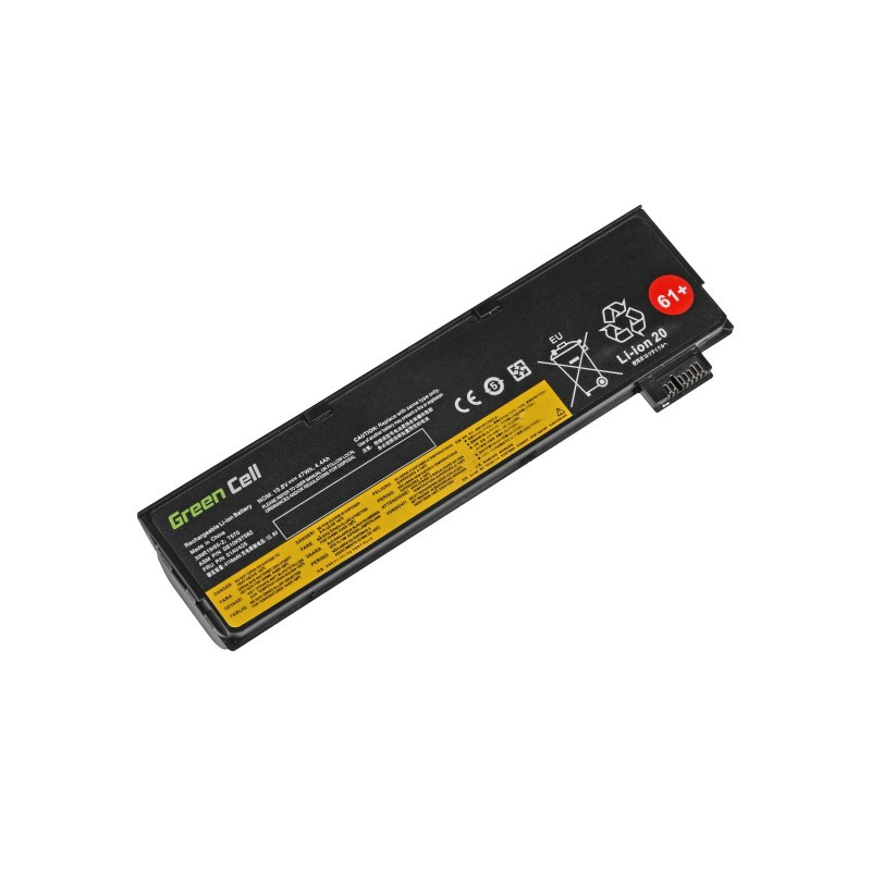 Green Cell (LE95) baterija 4400 mAh,10.8V (11.1V) za Lenovo ThinkPad T470 T570 A475 P51S T25