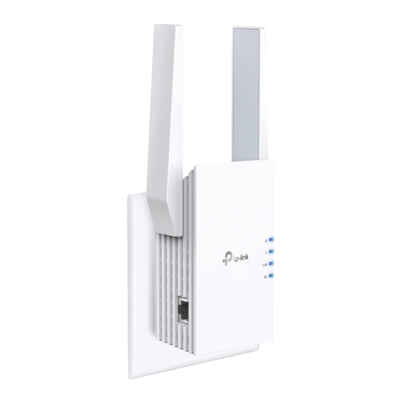 TP-Link AX1500 bežični pojačivač dometa (Wi-Fi 6 Range Extender), Dual Band 300Mbps/1200Mbps (2.4GHz/5GHz), 802.11a/n/ac/ax/b/g/n, 1×G-LAN, 2×vanjska antena