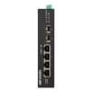 HikVision 4-Port GbE RJ45 PoE (60W) 2 x 1G SFP Unmanaged Harsh POE Switch