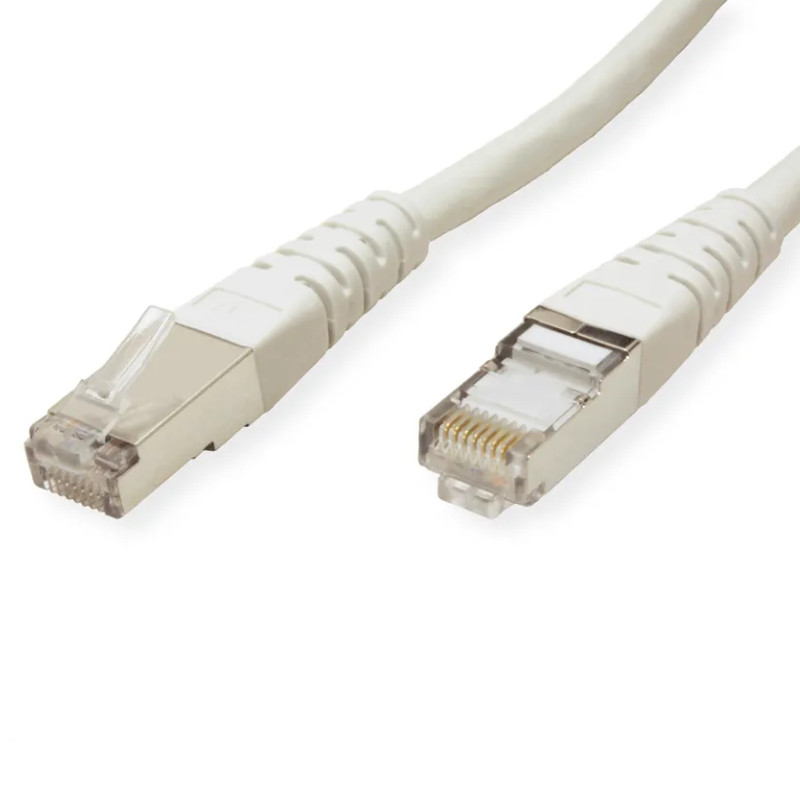 Roline S/FTP (PiMF) Cat.6 mrežni kabel oklopljeni, 0.5m, sivi
