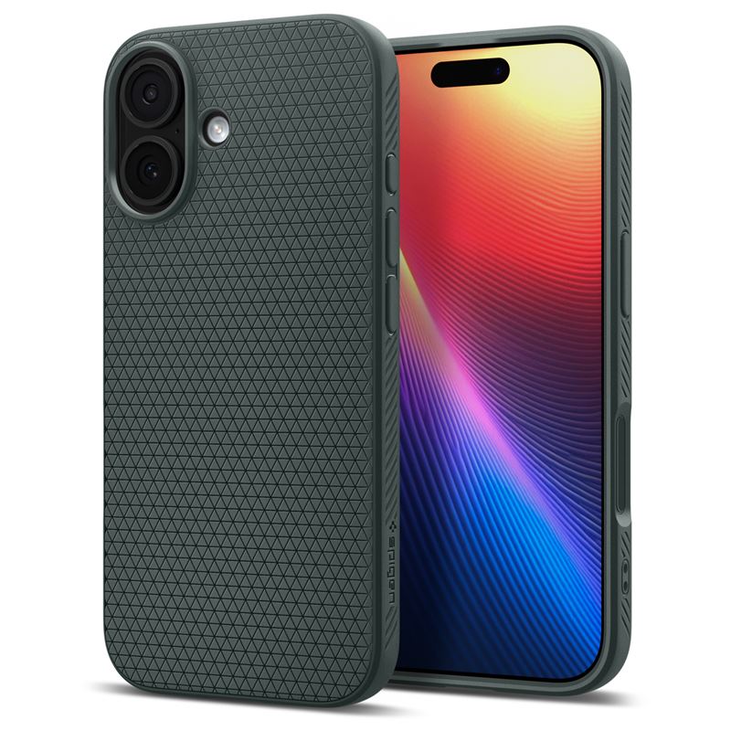Spigen Liquid Air, abyss green - iPhone 17