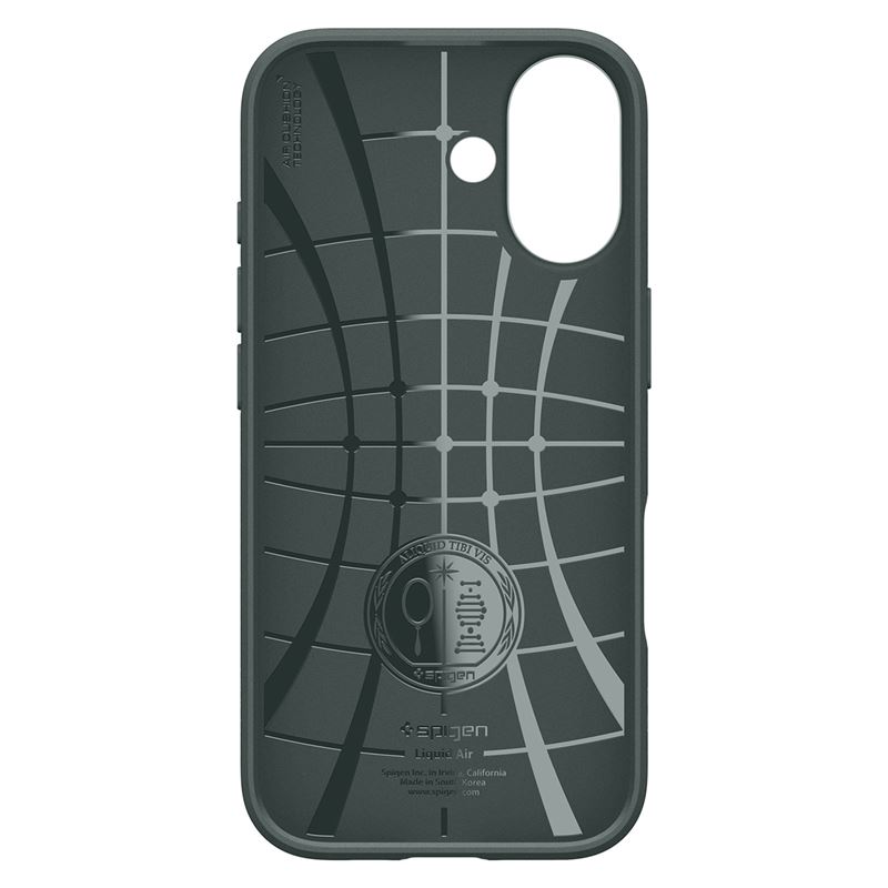 Spigen Liquid Air, abyss green - iPhone 17