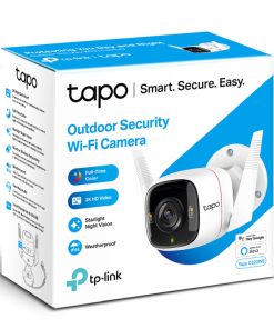 TP-Link Tapo C320WS kamera 2K QHD 4MP, H.264, Full-Color Night Vision, microSD, 2xSpotlights, dvosmjerni audio, detekcija pokreta, vodootporna IP66, Wi-Fi, Tapo app