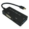 Roline VALUE adapter/kabel Mini DisplayPort - VGA/DVI/HDMI, M/F, v1.2, aktivni, 0.1m