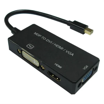 Roline VALUE adapter/kabel Mini DisplayPort - VGA/DVI/HDMI, M/F, v1.2, aktivni, 0.1m