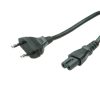 Roline VALUE naponski kabel 2-polni, IEC320 C7, 3.0m, crni