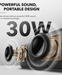 Anker Soundcore Motion 300 prijenosni bluetooth zvučnik, 30W, IPX7, 13h reprodukcije crni (A3135011)