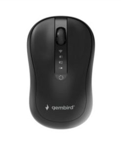 Gembird Dual-mode 4-button wireless mouse, black