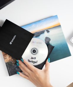 Verbatim Slimline CD/DVD vanjski snimač, M-Disc kompatibilan, USB2.0, crni