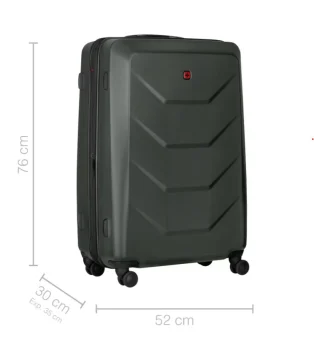 Wenger kofer Prymo Large, 93/107 L, 76×52×30cm, antracit
