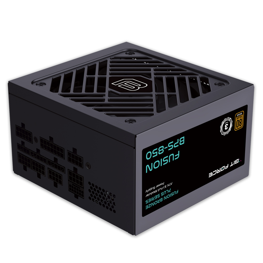 BIT FORCE napajanje 850W 80+ BRONZE FUSION BPS-850, modularno, ATX 3.1, PCI-E 5.1