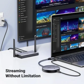 Ugreen UGREEN bežični HDMI adapter 4K 30Hz 2.4G/5G za laptop , PC, TV ili projektor (90909A)