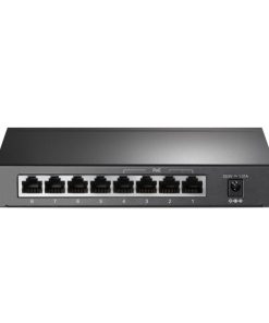 TP-Link 8-port Desktop preklopnik (Switch), 8×10/100M RJ45 ports + 4 PoE ports, metalno kućište (57W)
