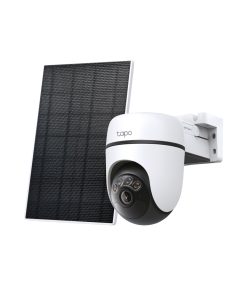 TP-Link Tapo C630 kamera + Tapo A201 Solar panel 3K 5MP, H.264, Color Night Vision, microSD, 2×Spotlights, dvosmjerni audio, detekcija pokreta, vodootporna IP65, Wi-Fi, Tapo app