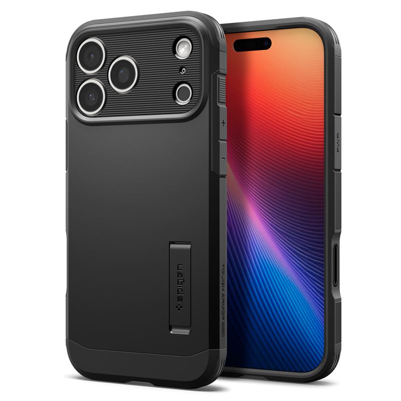 Spigen Tough Armor T MagSafe, black - iPhone 17 Pro
