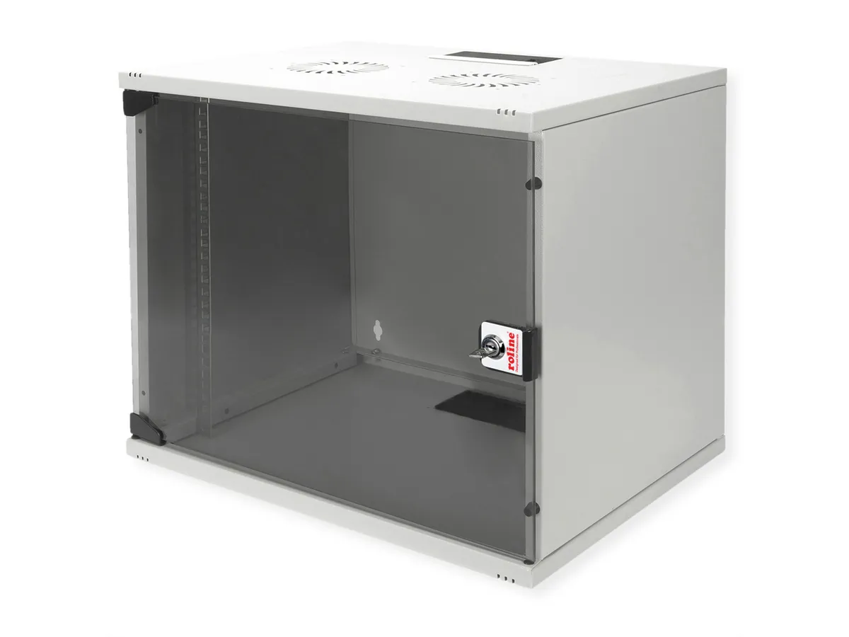 Roline 19" 9U 540×400×460 Basic zidni ormar, sivi
