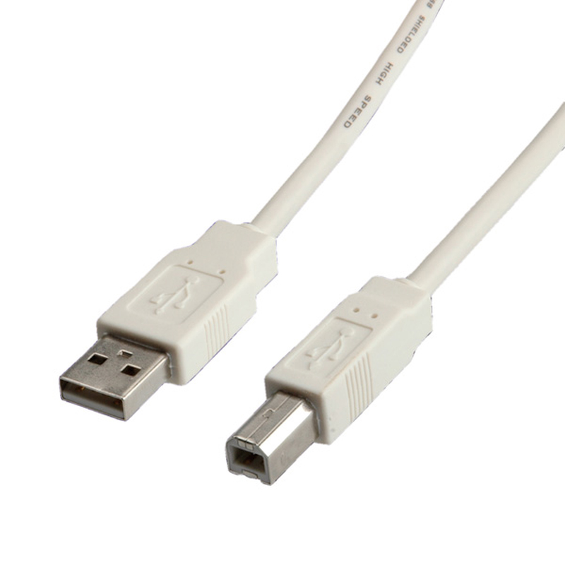 Roline VALUE USB2.0 kabel TIP A-B M/M, 1.8m, bijeli