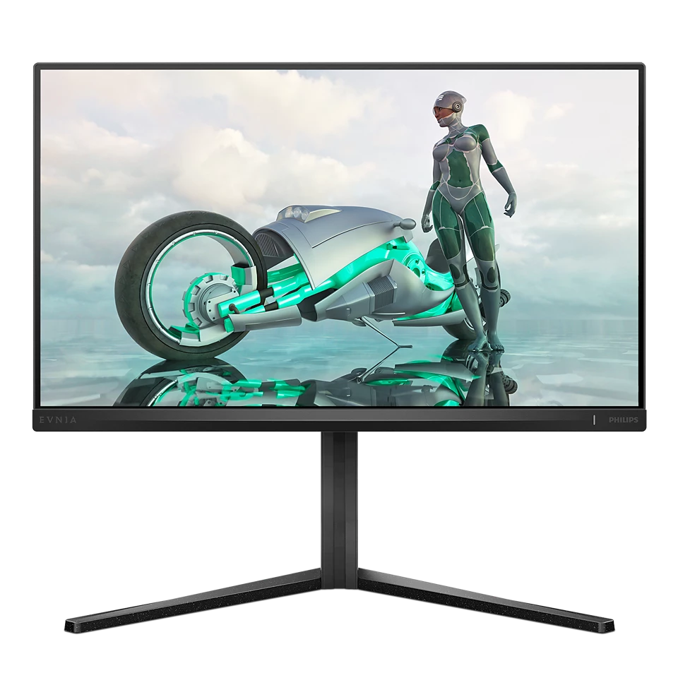 Philips 24" Evnia 24M2N3200A/00 FHD (1920x1080) Fast IPS, Pivot, 180Hz, 1ms, 300 cd/m2, 1000:1, 2×HDMI/DP, zvučnici, crni
