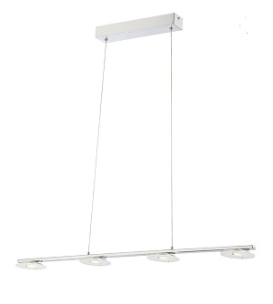 EcoVision LED luster, 220V, 4×5W, 3500K