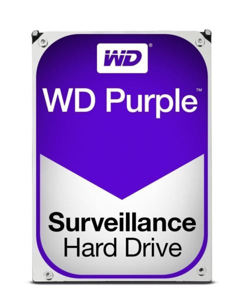 Western Digital 4 TB 3,5" HDD, WD Purple, 128MB