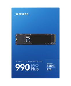 Samsung 990 EVO Plus 2TB NVMe PCIe M.2 2280 SSD, R/W: 7250/6300Mb/s (MZ-V9S2T0BW)