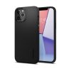 Spigen Thin Fit, zaštitna maska za telefon, crna - iPhone 12/Pro