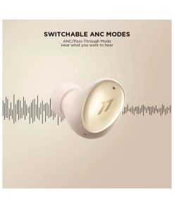 1MORE ColorBuds 2 TWS In-Ear bežične slušalice s mikrofonom, BT5.2, ANC, cVc 8.0, aptX, IPX5, Sound ID App, 24h, zlatne