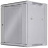 Intellinet 19" Wallmount Cabinet, 12U, 450 mm (17.7 in.) Depth, Gray