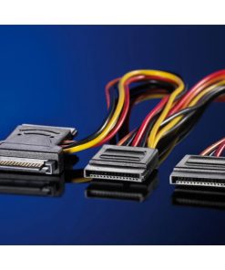 Roline interni Y-naponski kabel, SATA - 3×SATA, 0.3m