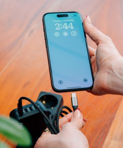 Verbatim Sync & Charge kabel USB-C na USB-C, M/M, 60W PD3.0/QC3.0, crni, 1.2m