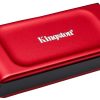 Kingston XS1000 vanjski SSD 2TB , USB 3.2 Gen 2, crveni (SXS1000/2000G)