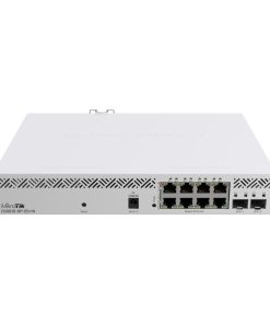 Mikrotik Cloud Smart Switch CSS610-8P-2S+IN, 8×G-LAN PoE-out, 802.3af/at, 2×SFP+ 10G, SwOS, desktop kućište, PSU